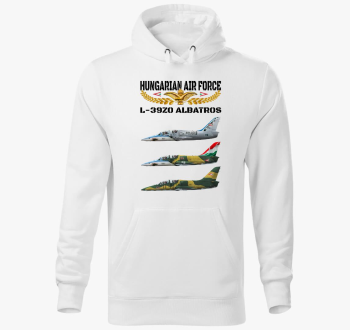 Aranysas L-39 pulover s kapuco