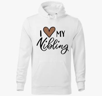 I love my Nibling pulover s kapuco