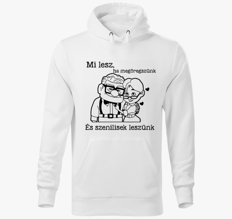 Mi lesz ha pulover s kapuco