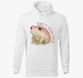 eat the rich pink pulover s kapuco