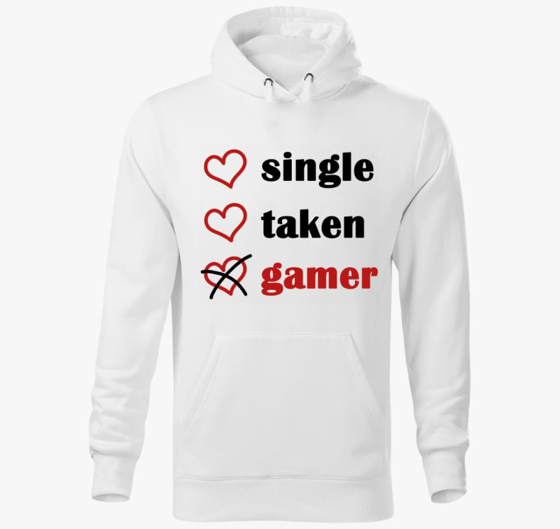 Single Taken Gamer pulover s kapuco