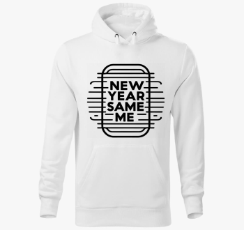 New Year Same Me pulover s kapuco