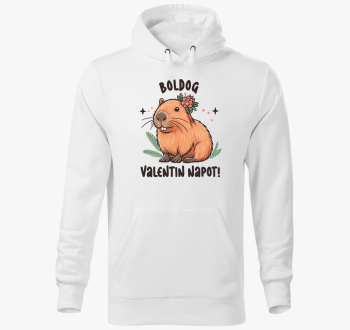 Capybara valentin pulover s kapuco