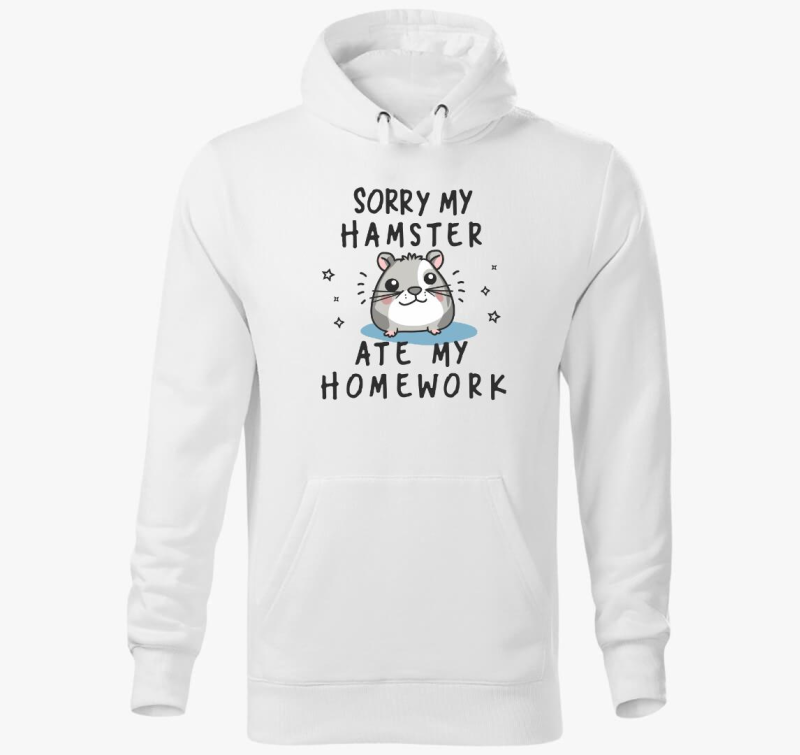 Sorry hamster pulover s kapuco