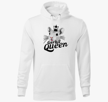 Gerbil Queen pulover s kapuco