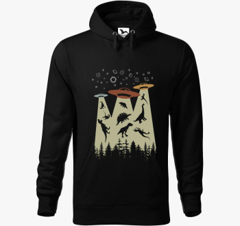 Ufo pulover s kapuco