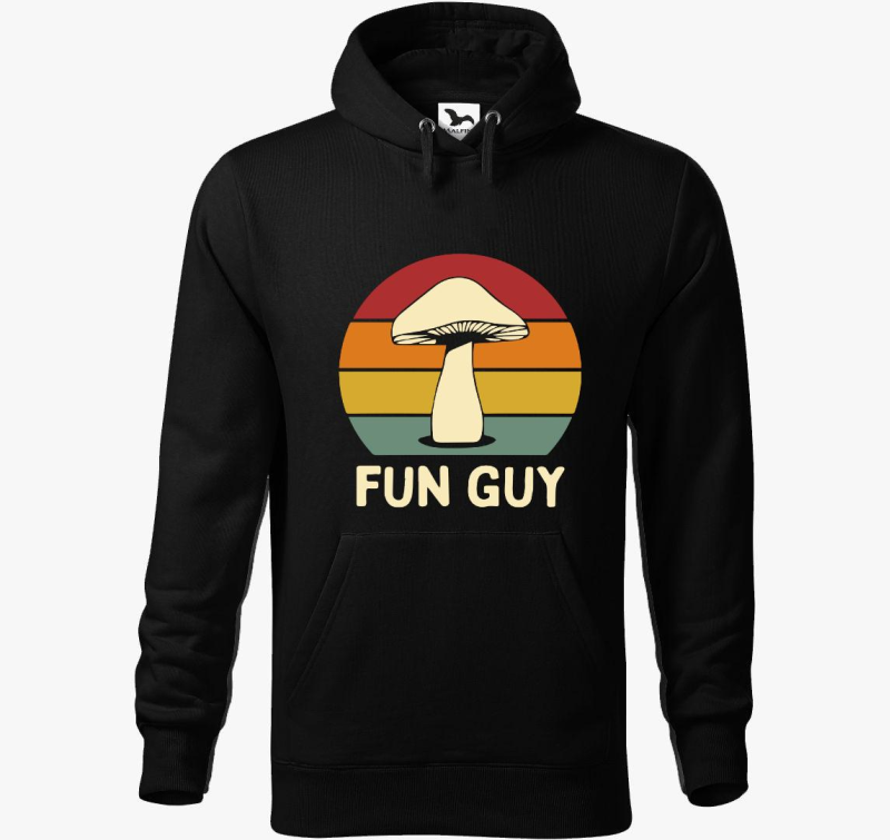 Fun Guy Gomba pulover s kapuco