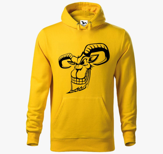 Kecske pulover s kapuco