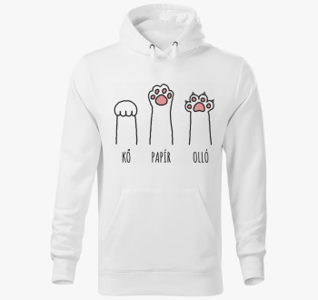 Macska smešno pulover s kapuco