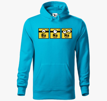 Minion Banana smešno pulover s kapuco