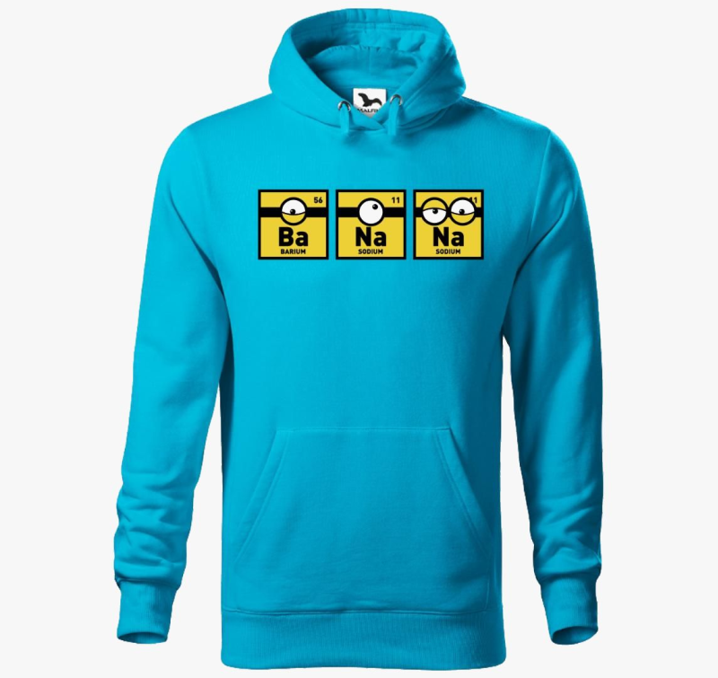 Minion Banana smešno pulover s kapuco