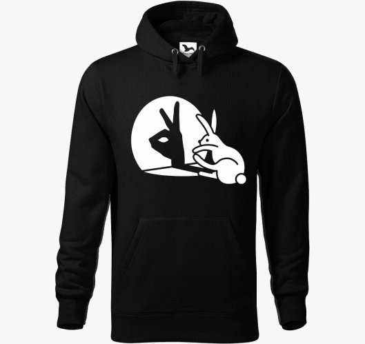 smešno pulover s kapuco