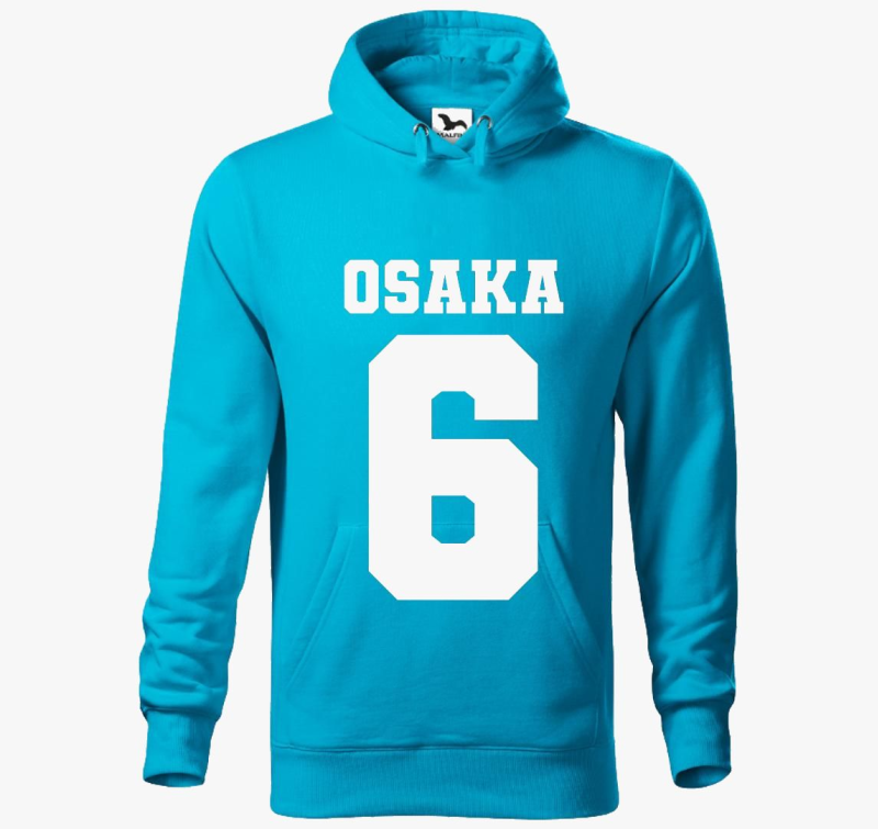 Osaka 6 design divat pulover s kapuco