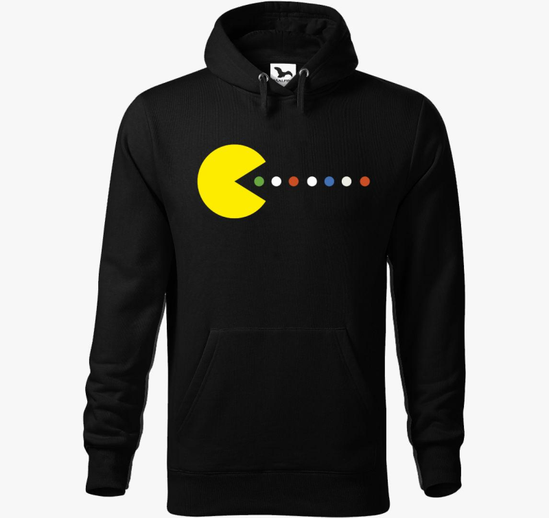 Pack man pulover s kapuco