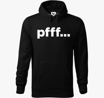 Pfff smešno pulover s kapuco
