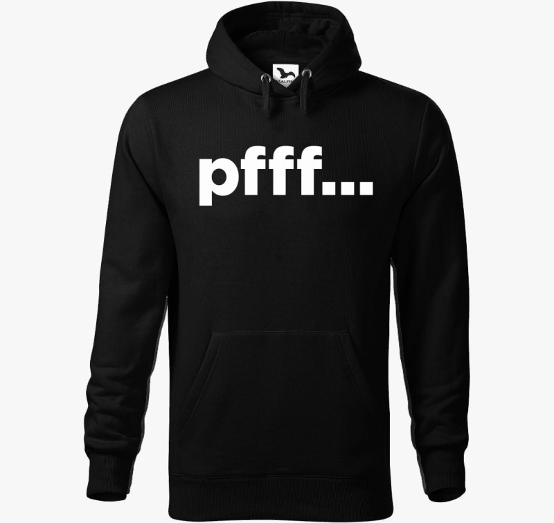 Pfff smešno pulover s kapuco