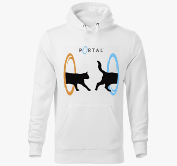 macska pulover s kapuco