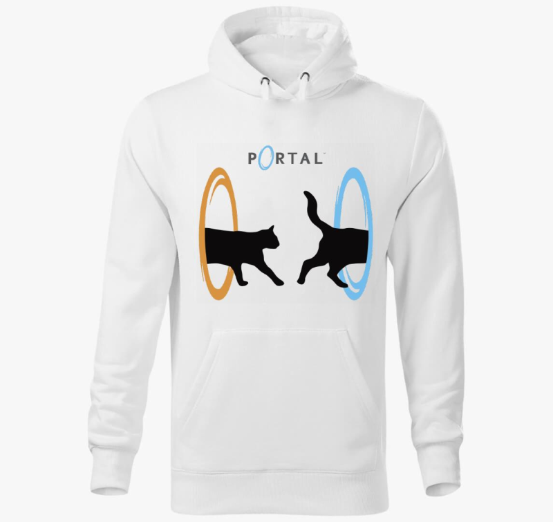 macska pulover s kapuco