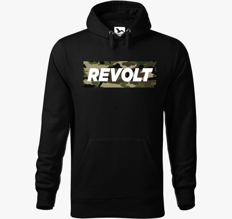 Terepminta design pulover s kapuco