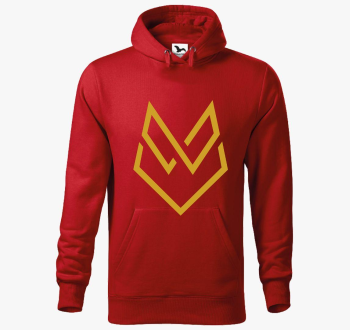 Farkas fej absztrakt divat pulover s kapuco