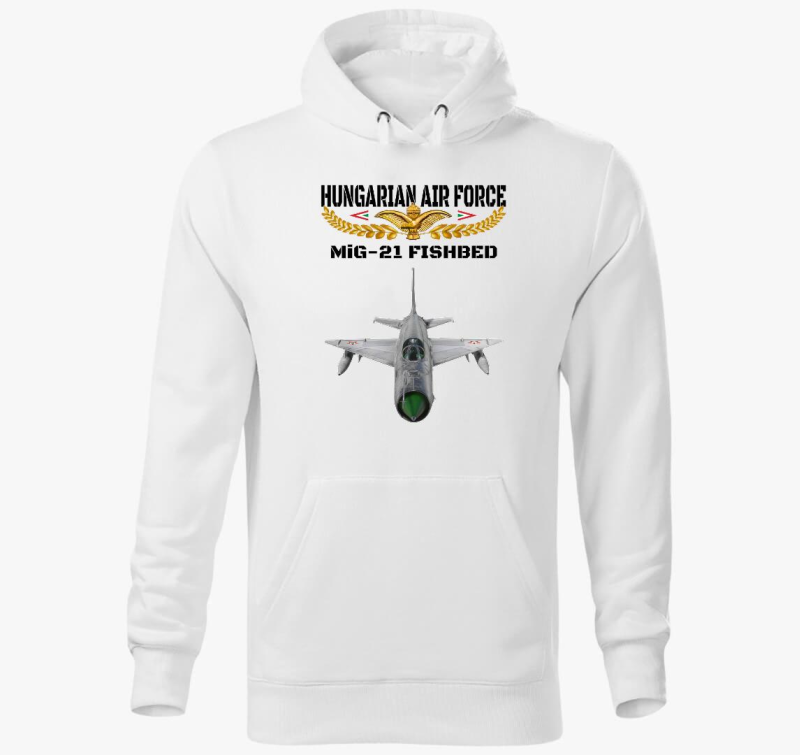 Aranysas MiG-21 3 pulover s kapuco