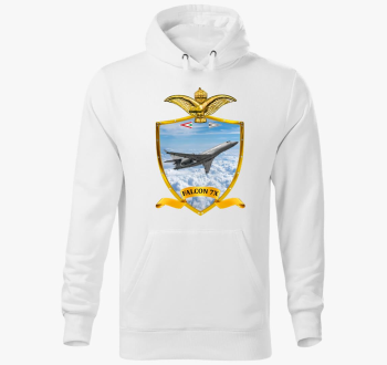 Pajzs Falcon 7X pulover s kapuco