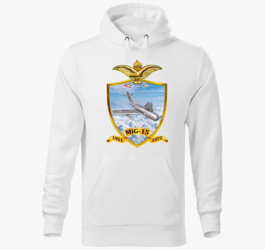 Pajzs MiG-15 pulover s kapuco