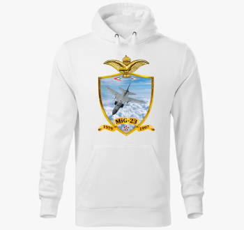 Pajzs MiG-23 pulover s kapuco
