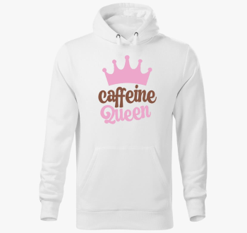 Caffeine Queen pulover s kapuco
