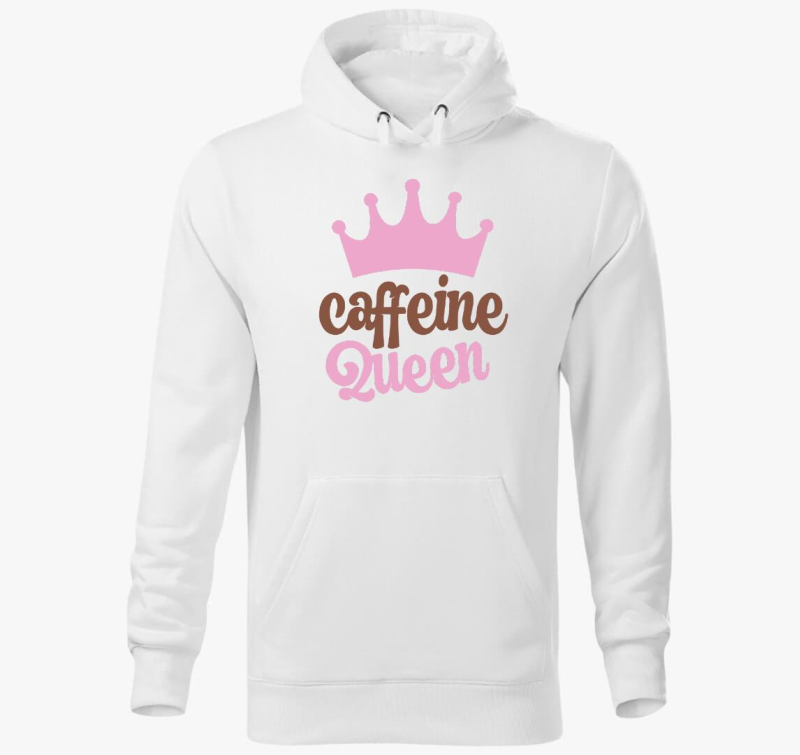 Caffeine Queen pulover s kapuco