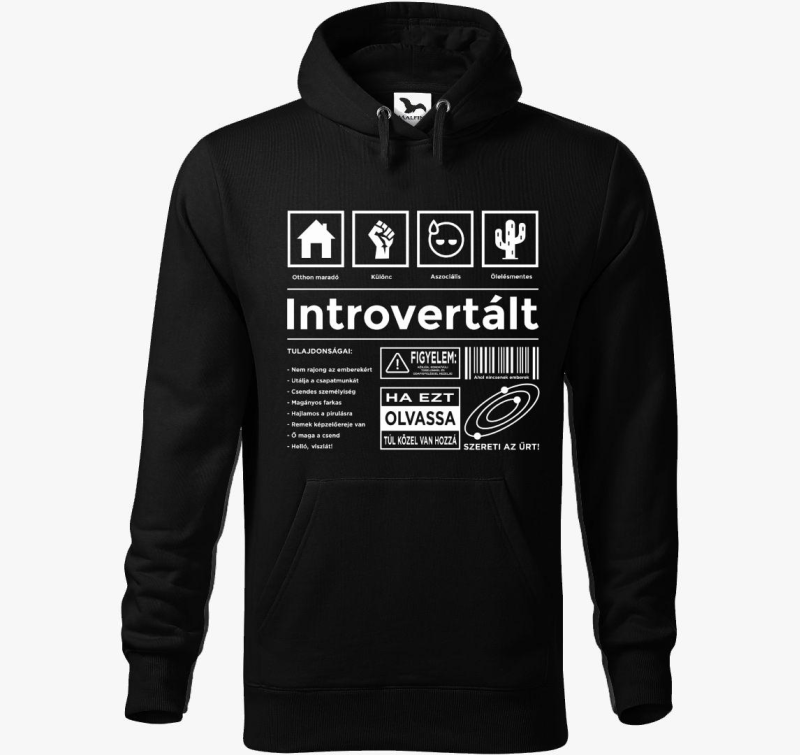 smešno pulover s kapuco