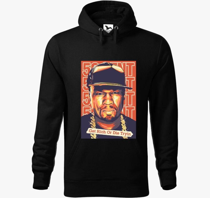 50 Cent hacker pulover s kapuco