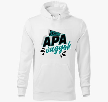 Szuper oče sem pulover s kapuco