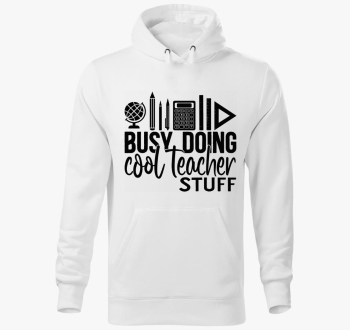 Teacher stuff pulover s kapuco