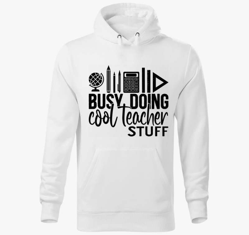 Teacher stuff pulover s kapuco