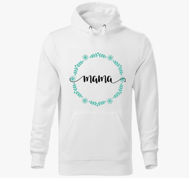 Mama pulover s kapuco