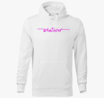 Whatever pink pulover s kapuco