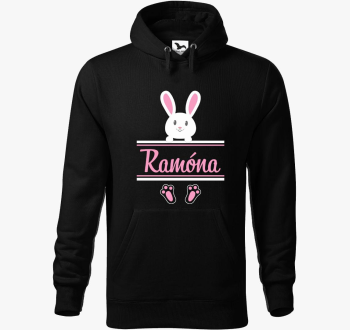 nyuszis pulover s kapuco