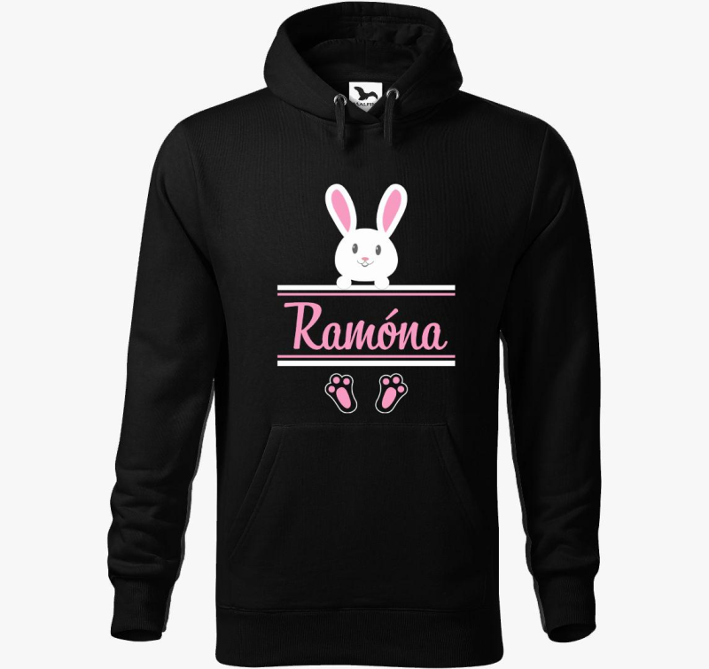 nyuszis pulover s kapuco