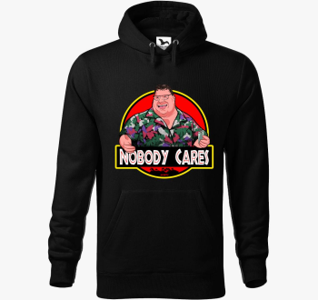 Nobody Cares pulover s kapuco