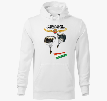 Hungarian Parachuters pulover s kapuco