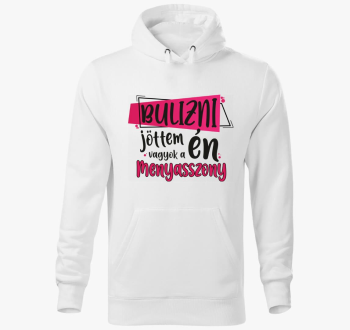 Bulizni sem menyasszony pulover s kapuco