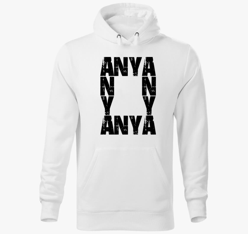 Mama feliratos pulover s kapuco