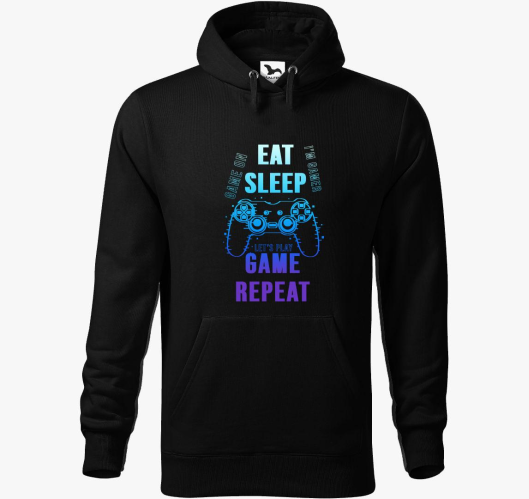 Eat sleep play game repeat pul...
