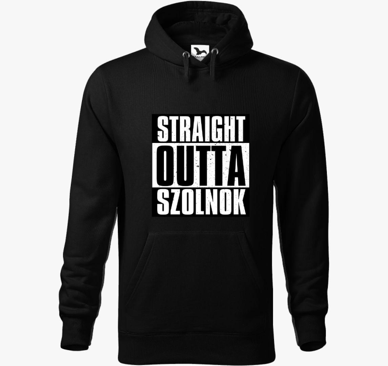 Straight Outta Szolnok pulover s kapuco