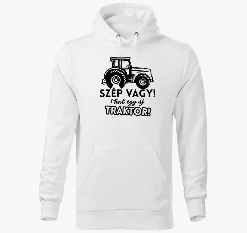 ali kot traktor pulover s kapuco