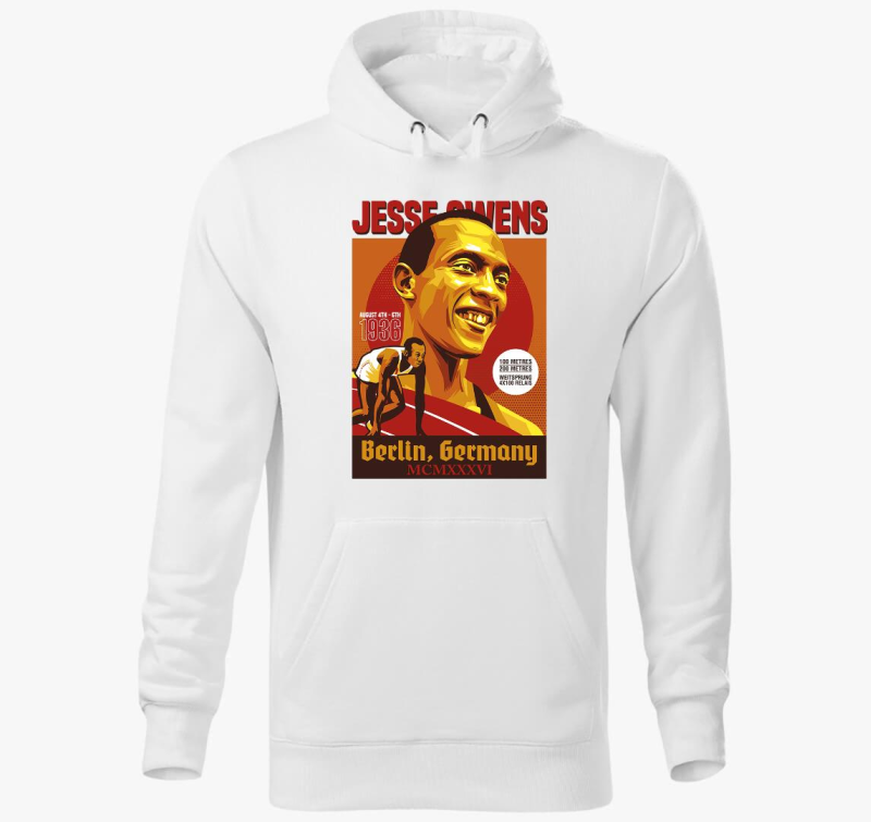 Jesse Owens pulover s kapuco