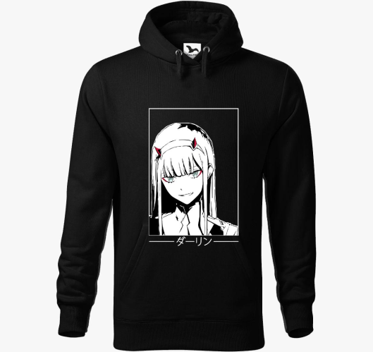 Zero Two pulover s kapuco