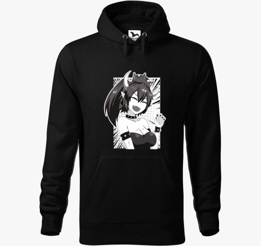 Bowsette pulover s kapuco