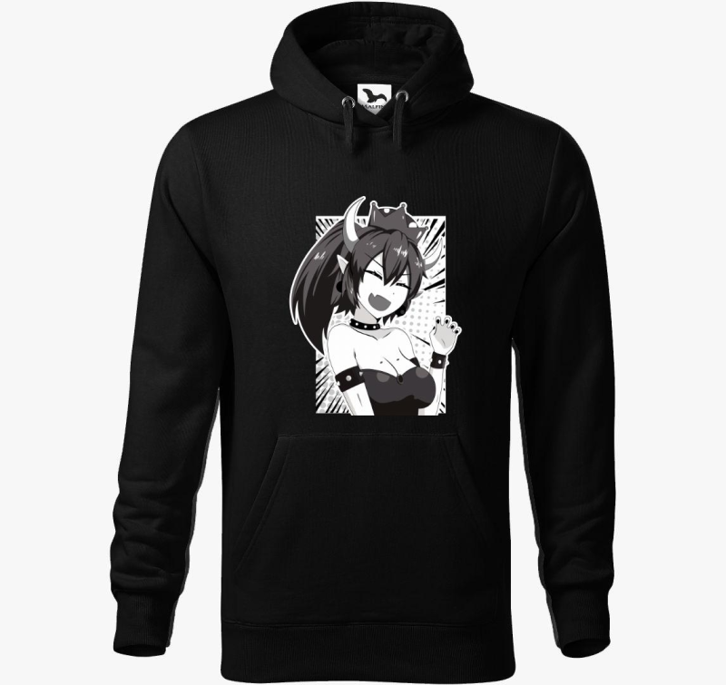 Bowsette pulover s kapuco